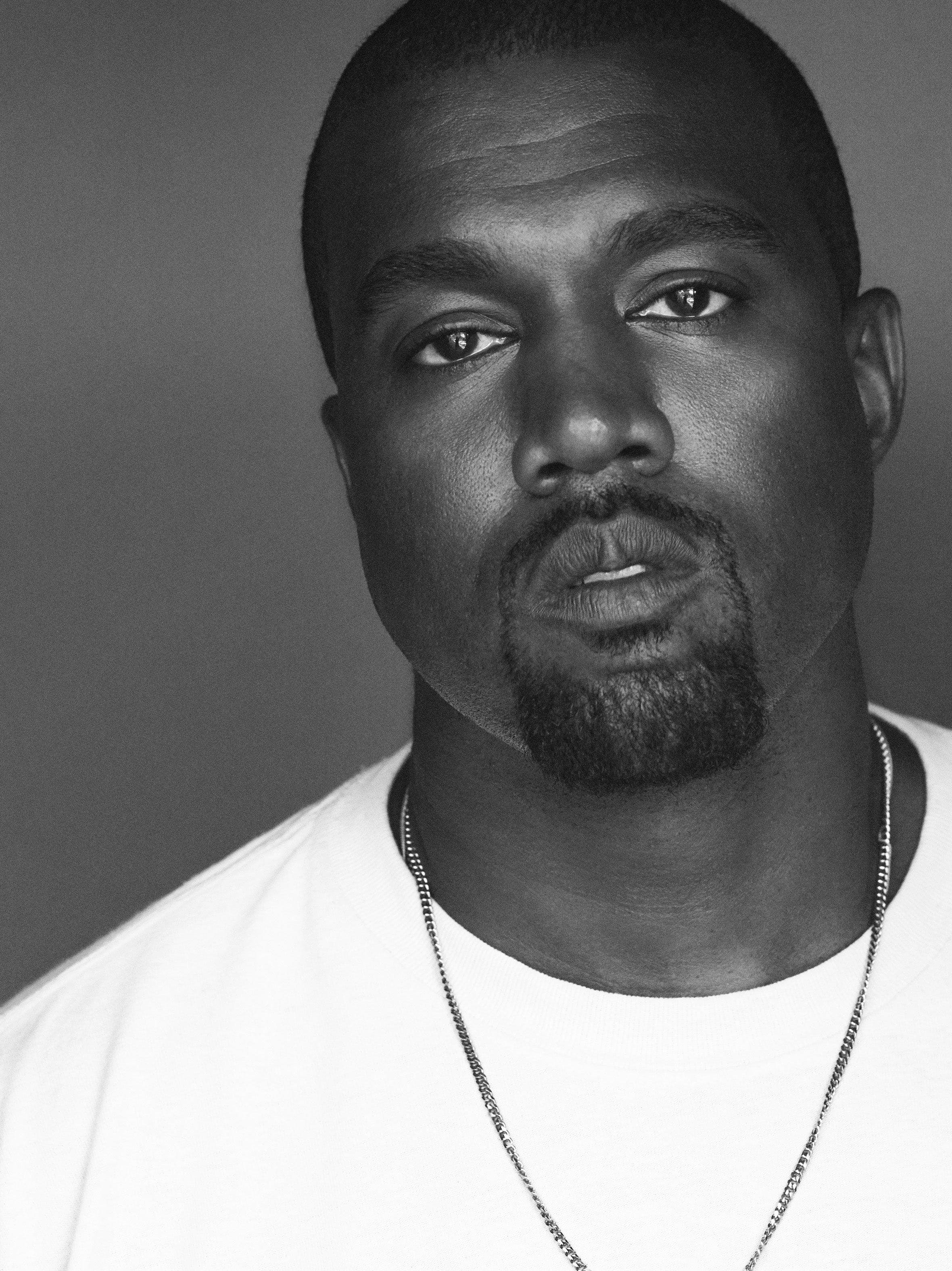 Portrait of Kanye West